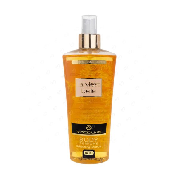 بادی اسپلش زنانه وودلایک مدل La viest bele حجم 250 میلی لیتر  Woodlike La viest bele Body Splash for women - Image 1