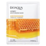 ماسک ورقه ای (نقابی) عسل بیو اکوا Bioaqua honey moistirizing mask