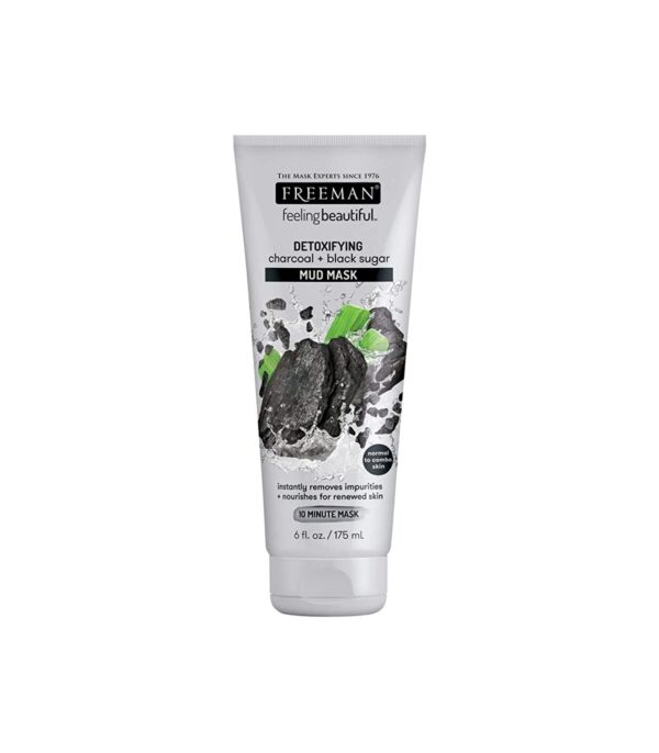 ماسک صورت گلی سیاه ذغالی فریمن FREEMAN MUD MASK - Image 1