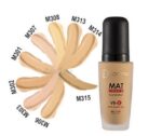 Fکرم پودر مات فاقد چربی و ضد حساسیت حجم 30 میل فلورمارLORMAR MAT TOUCH FOUNDATION - Image 2