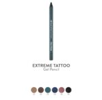 مداد چشم ژل اکستریم تاتو Onyx  فلورمار Flormar
