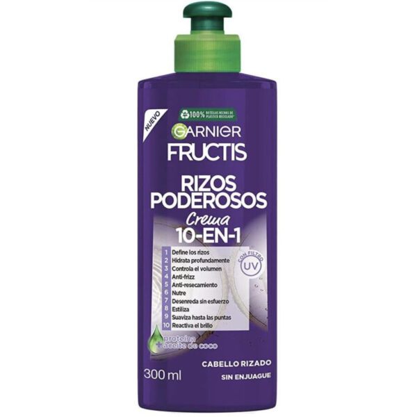 کرم تقویت موهای فر گارنیه مدل Fructis control y definicion حجم 300 میل - Image 1