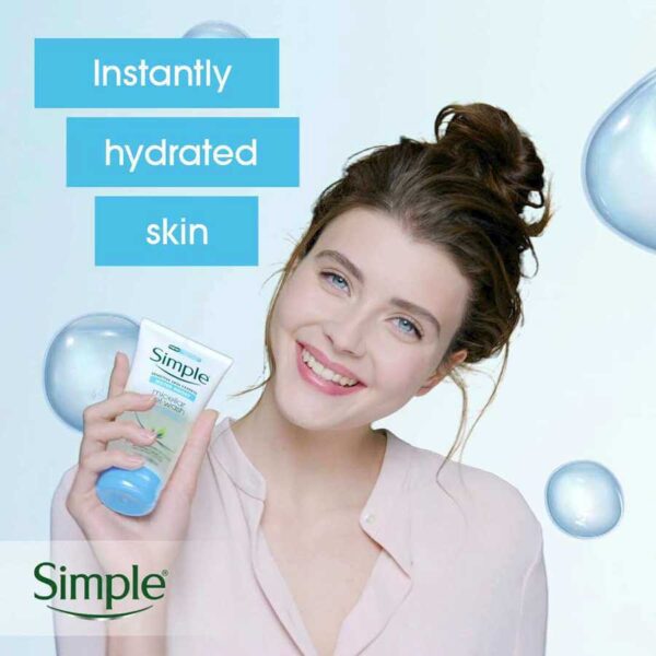 ژل شستشوی پوست خشک و حساس Water Boost سیمپل - Image 2