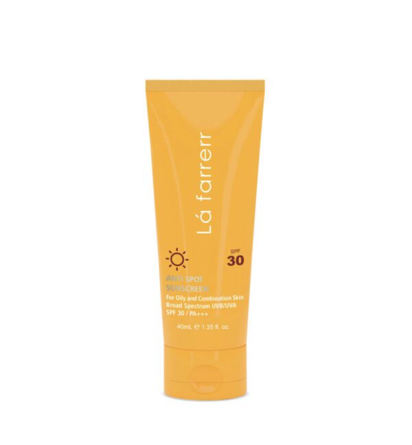 کرم ضد آفتاب و ضد لک لافارر مدل Oily and Acne-Prone SPF30 حجم 40 میلی لیتر - Image 1