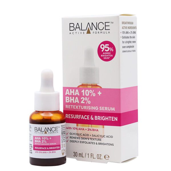سرم پیلینگ و لایه بردار بالانس AHA10% و BHA2% - Image 1