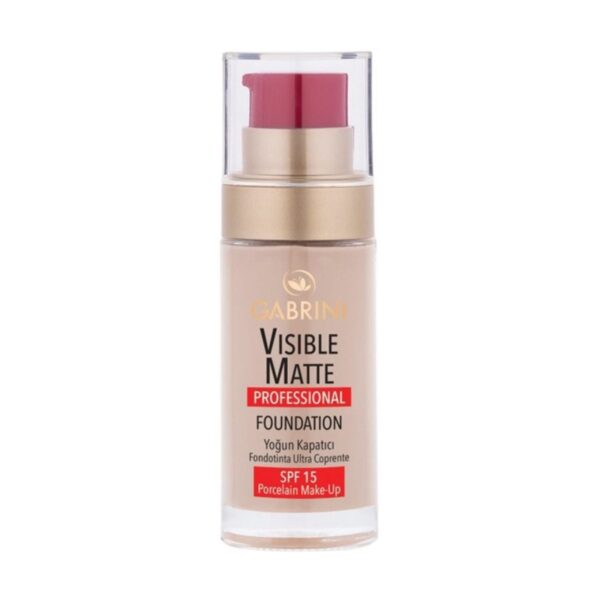 کرم پودر شیشه ای گابرینی مدل Visible Matte - Image 1