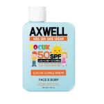 کرم ضد آفتاب مخصوص کودکان حاوی ویتامین E با محافظت بسیار بالا و SPF 50 + آکسول آرسی کازمتیک