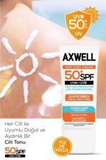 کرم ضد آفتاب spf50 ضد لک آکسول ۵۰میلی لیتر - Image 2