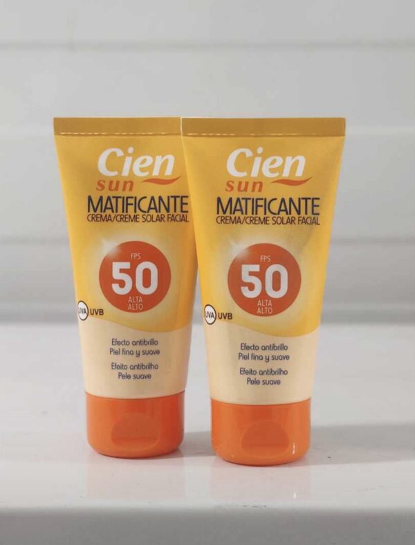 ضد آفتاب بی رنگ مات کننده cien سی ان (سین) spf50 - Image 1