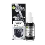 سرم لایه بردار زغال گارنیر حاوی AHA + BHA