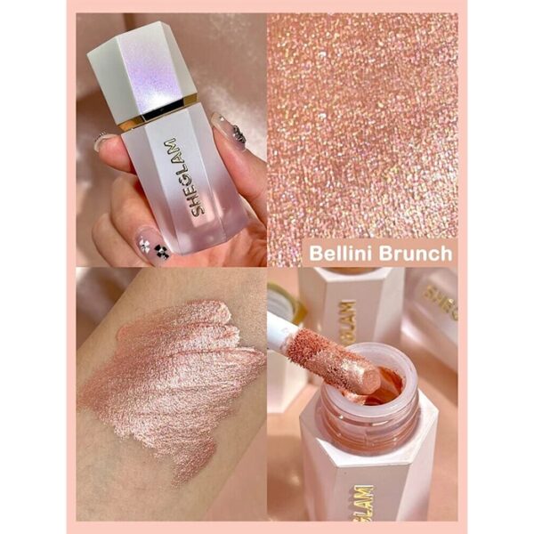 هایلایتر مایع شیگلم sheglam liquid highlighter - Image 2