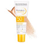 کرم ضد آفتاب آکوافلوید بایودرما اصل فرانسه فوتودرم SPF+50 رنگ روشن – Bioderma Photoderm Aquafluide Sunscreen SPF 50+ Claire – Sun Active Defense 40ml