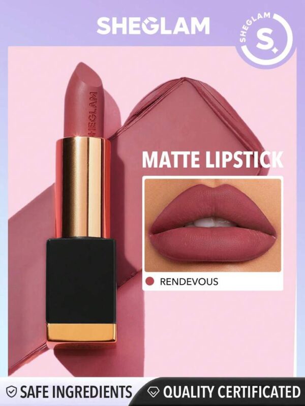 رژلب مات شیگلمsheglam mattr allure lipstick - Image 10