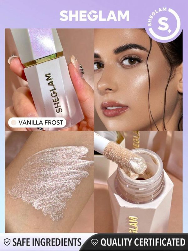 هایلایتر مایع شیگلم sheglam liquid highlighter - Image 5