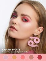 پالت سایه کرینگ کنسر  شیگلم sheglam caring cancer palette - Image 6
