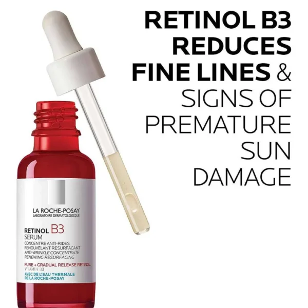 سرم رتینول B3 لاروش پوزای 30 میل مدل LA Roche-Posay Retinol B3 Serum - Image 4