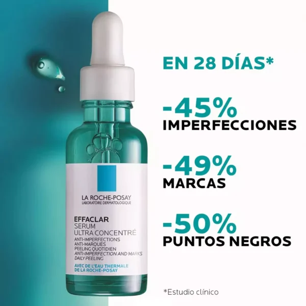 سرم ضد لک و ضد جوش Effaclar لاروش پوزای 30ml - Image 2