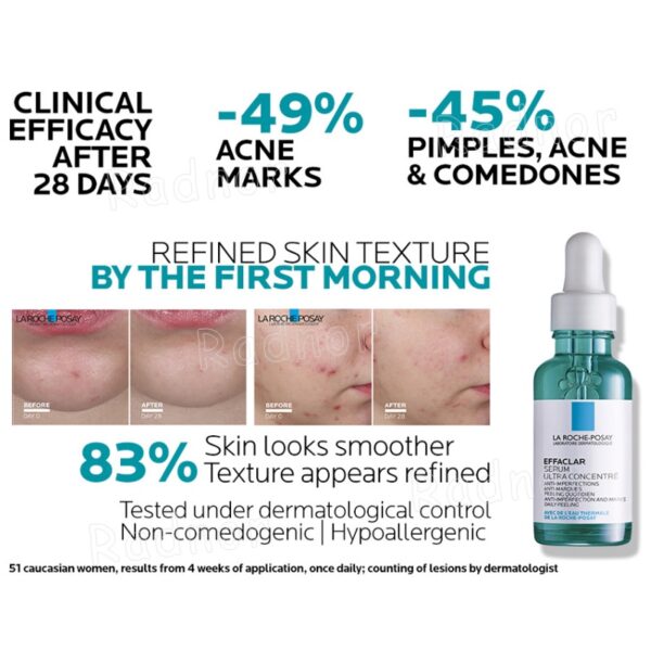 سرم ضد لک و ضد جوش Effaclar لاروش پوزای 30ml - Image 8