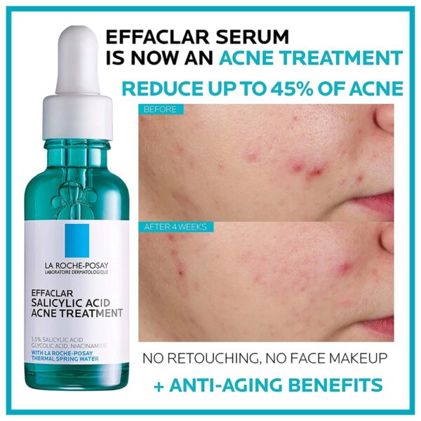 سرم ضد لک و ضد جوش Effaclar لاروش پوزای 30ml - Image 6