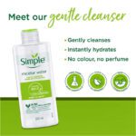 میسلار واتر آرایش صورت سیمپل مدل Gently Removes برند Simple - Image 3