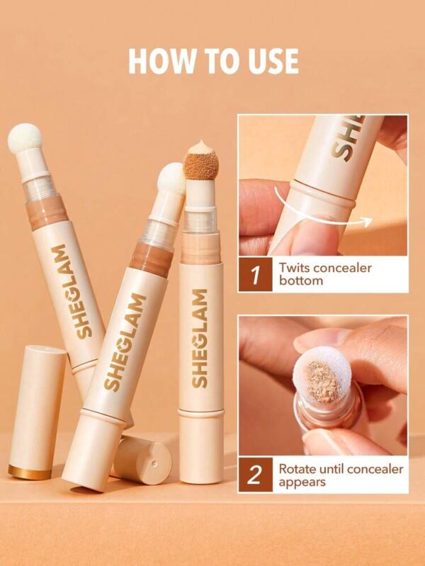 کانسیلر اسفنجی(قلمی) شیگلم مدل COMPLEXION BOOST CONCEALER - Image 2