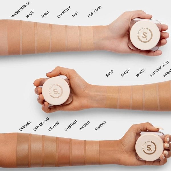 بالم کرم پودر فول کاور شیگلم مدل SHEGLAM FULL COVERAGE FOUNDATION BALM - Image 2