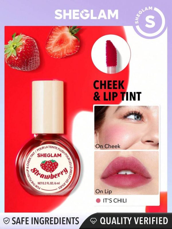 تینت لب و گونه میوه ای شیگلم SHEGLAM For The Flush Lip & Cheek Tin - Image 5