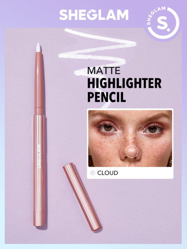 هایلایتر مدادی شیگلم رنگ داد چشم شیگلم | Sheglam highlighter pencil - Image 4