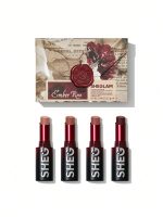 رژ جامد مات با دوام امبر رز شیگلم SHEGLAM Dynamatte Boom Long-Lasting Matte Lipstick