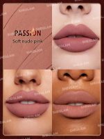 رژ جامد مات با دوام امبر رز شیگلم SHEGLAM Dynamatte Boom Long-Lasting Matte Lipstick - Image 2