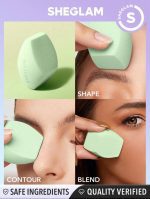 اسفنج چند وجهی MULTI-FACETED MAKEUP SPONGE-GREEN شیگلم SHEGLAM