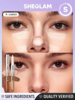 کانتور مدادی دو طرفه شیگلم sheglam fine line 2-in-1 - Image 5