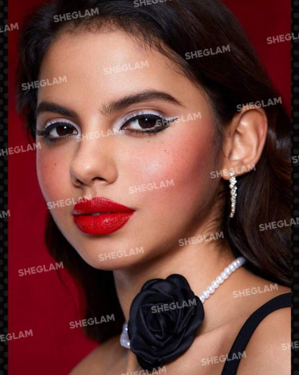 رژگونه مرلین مونرو شیگلمMarilyn Monroe X SHEGLAM Color Bloom Dewy Liquid Blush-Hollywood - Image 3