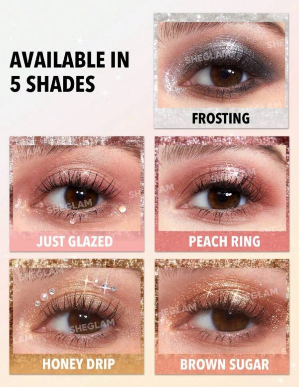 سایه تکی شاین شیگلم رنگ peach ring - Image 4