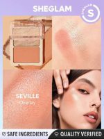 رژگونه و هایلایتر شیگلم مدل GLAM 101 HYBRID - Image 3