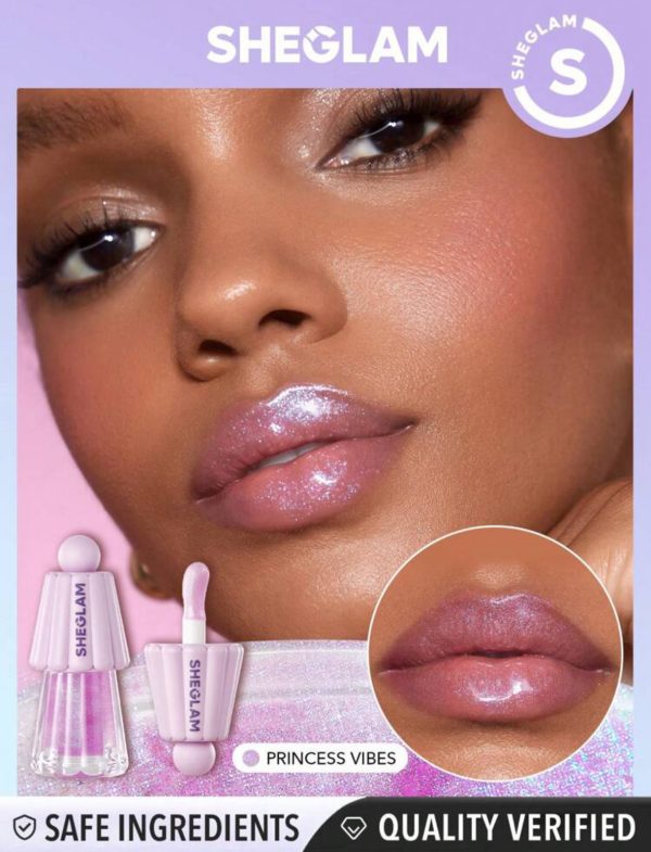 لیپ گلاس ژلی آبرسان شیگلم SHEGLAM Jelly Wow Hydrating Lip Oil-Pinkies Up - Image 3
