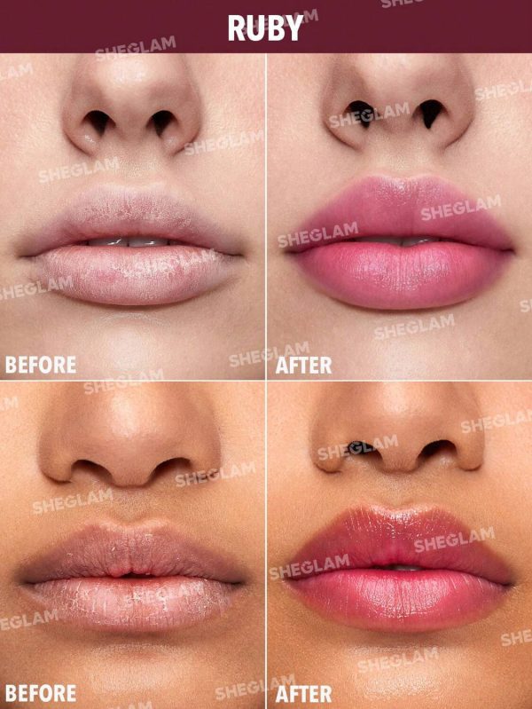 بالم لب پاستیلی شیگلم رنگ Ruby| Sheglam Mello Jello Lip Balm - Image 5