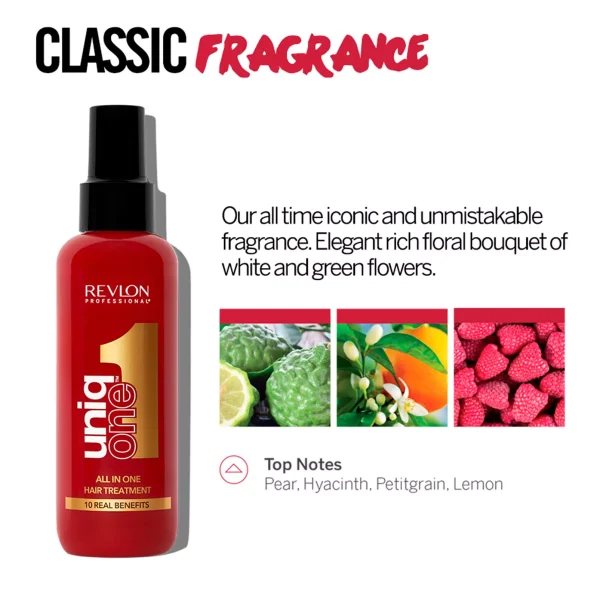 اسپری موی 10 کاره یونیک وان رولون قرمز حجم 150ML - Image 3