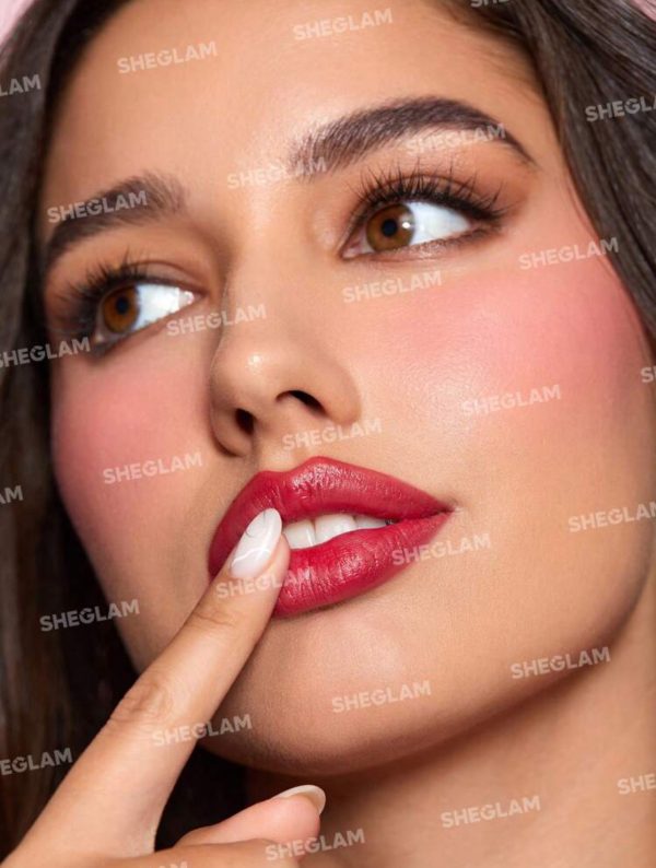 ست کرمی رژلب و رژگونه شیگلم SHEGLAM رنگ Very Cherry - Image 9