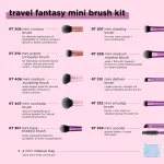 ست براش 10 عددی ریل تکنیک مدل Fantasy Mini Brush - Image 3