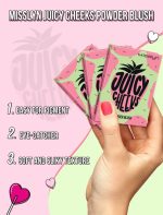 رژگونه پودری میسلین Misslyn Juicy Cheeks Powder Blush - Image 3