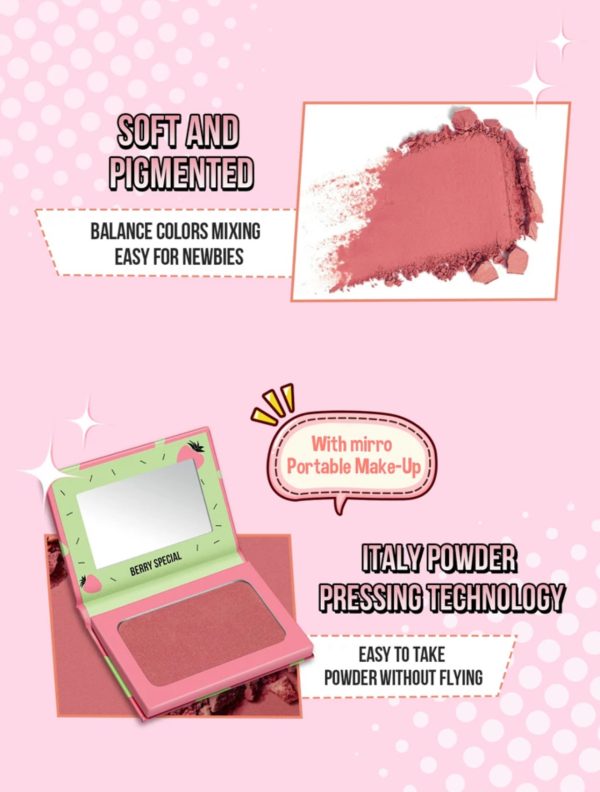 رژگونه پودری میسلین Misslyn Juicy Cheeks Powder Blush - Image 4
