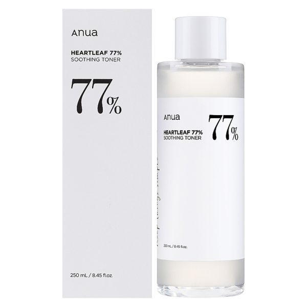 تونر آنوا Anua 77% تسکین دهنده کره ای 250 میل - Image 1