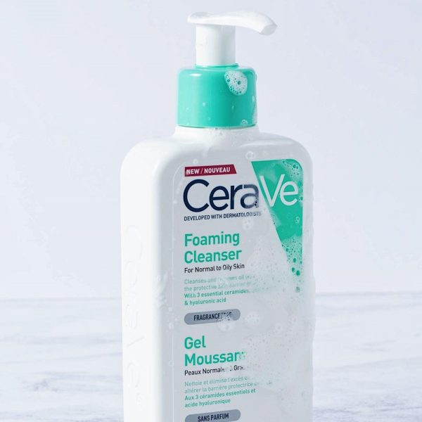 فوم شستشوی صورت سراوی Cerave – مخصوص پوست نرمال و چرب  حجم ۴۷۳ میل - Image 3