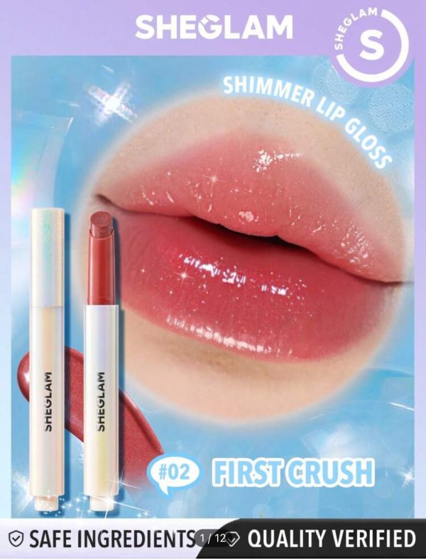 بالم لب حجم دهنده براق شاین دار شیگلم ( لیپ پلامپر شاین دار ) Pout-Perfect Shimmer Lip Plumper - Image 1