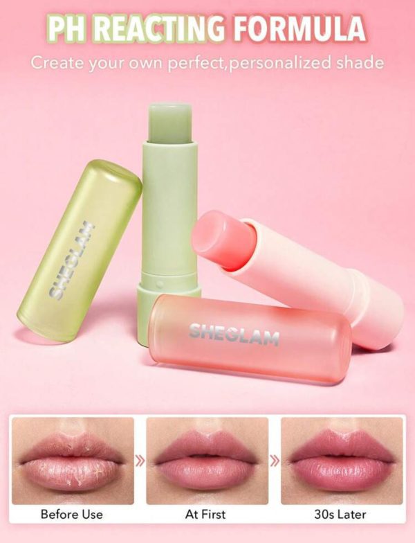 بالم لب درمانی حرارتی شیگلمSHEGLAM Pout PHresh Color Changing Lipstick-Watermelon - Image 4
