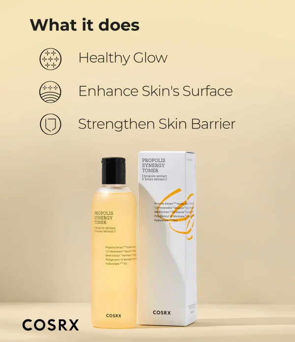 تونر پروپولیس کوزارکس Cosrx Full Fit Propolis Synergy Toner - Image 3