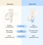 پک ضدآفتاب آکوا فرش بیوتی اف جوسان Beauty of Joseon Relief Sun Aqua-Fresh Kit - Image 4