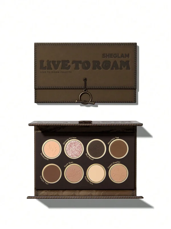 پالت سایه چشم 8 رنگ شیگلم مدل LIVE TO ROAM PALETTE - Image 1