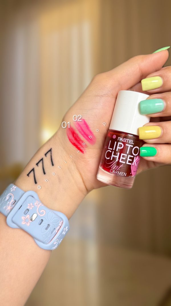 تینت لب و گونه پاستل - LIP TO CHEEK 2 - Image 2